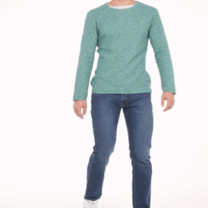 Rifle modré Pierre Cardin