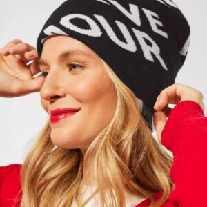 Čiapka čierna-potlač Street One