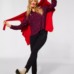 Blúzka cyklámen-vzor Street One