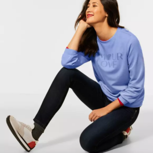 Mikina sv.modrá Street One