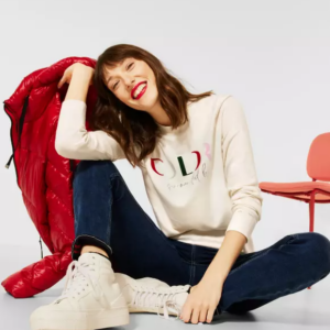 Pulóver maslový Street One