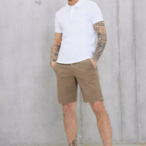 Bermudy hnedá Street One