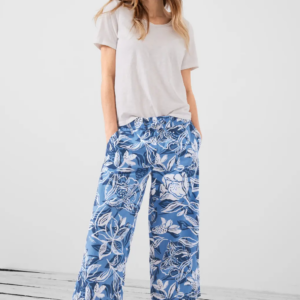 Nohavice biela-vzor Cecil