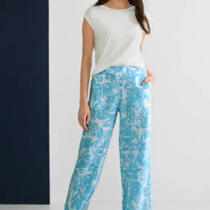 Nohavice sv.modrá-vzor Street one