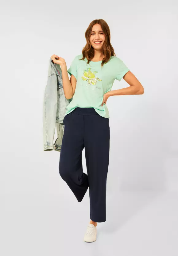 Nohavice tm.modrá Cecil