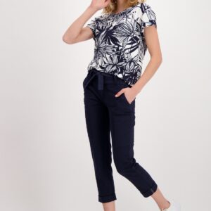 Nohavice tm.modrá Monari