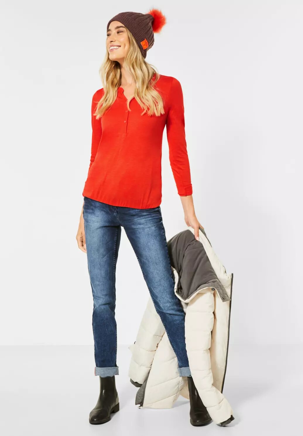 Top oranžový Cecil