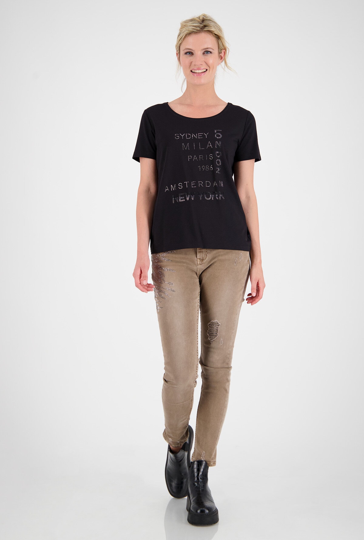 Tričko čierna Monari