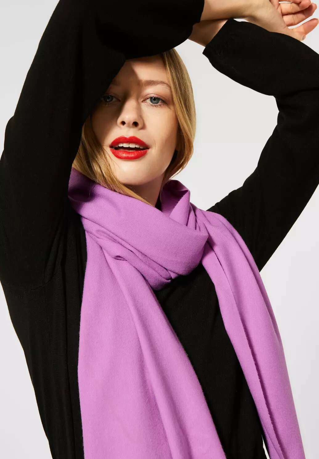 Šál fialová Street One