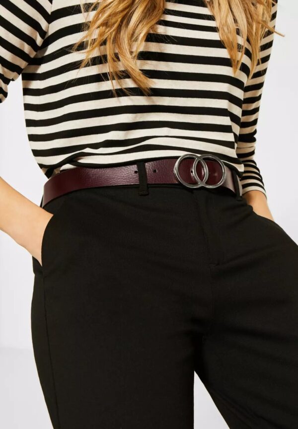 Opasok bordová Street One