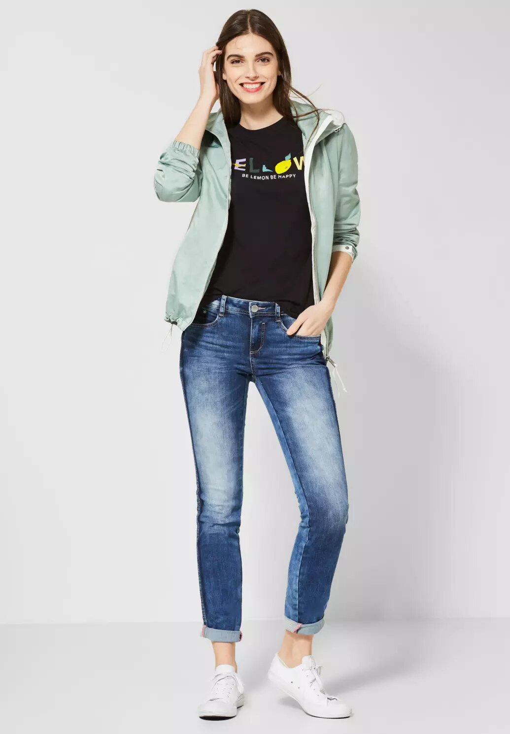 Top čierny Street One