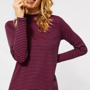 Top červená-vzor Cecil