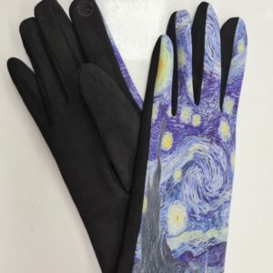 Rukavice Hviezdna noc - Vincent Van Gogh