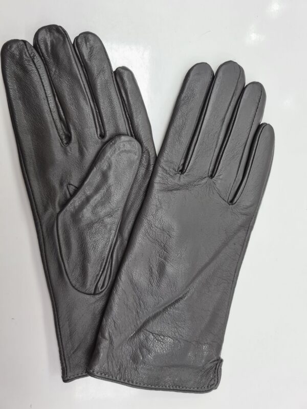 Rukavice kožené šedé hladké