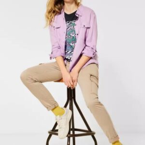 Tričko CECIL šedá potlač