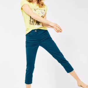 Nohavice 3/4 CECIL petrolej