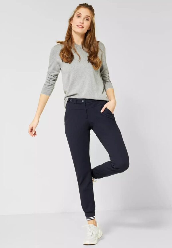 Nohavice tm.modrá Cecil