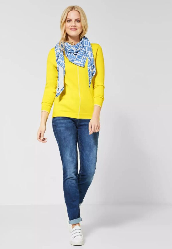Pulóver žltý Cecil