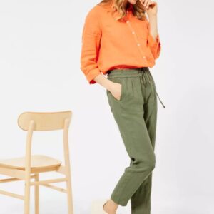 Nohavice Cecil zelená