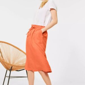 Sukňa Street One oranžová