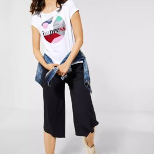 Tričko Street One biela