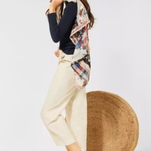 Tričko Pia CECIL tm.modrá