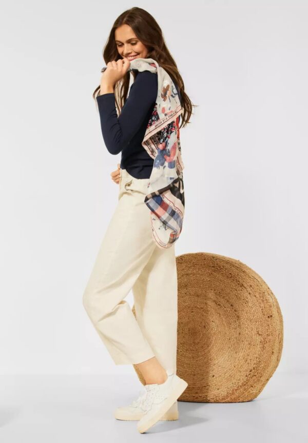 Tričko Pia CECIL tm.modrá