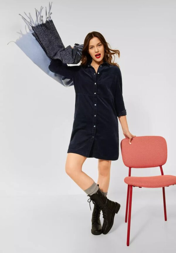 Šaty Street One tm.modrá