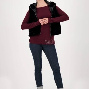 Pulóver bordová Monari