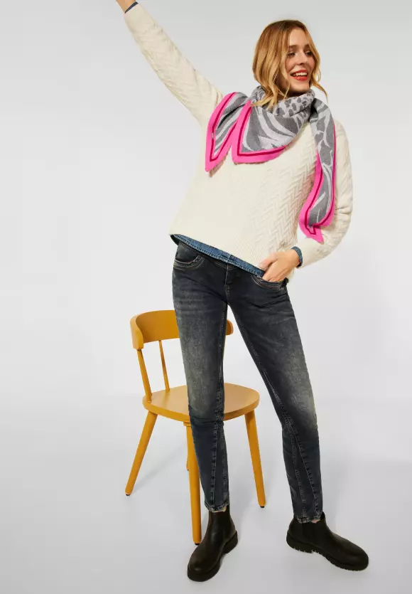 Šál siva-vzor Street One