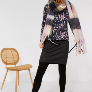 Top čierná-vzor Cecil