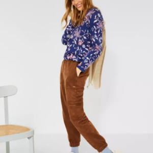 Top modrá-vzor Cecil