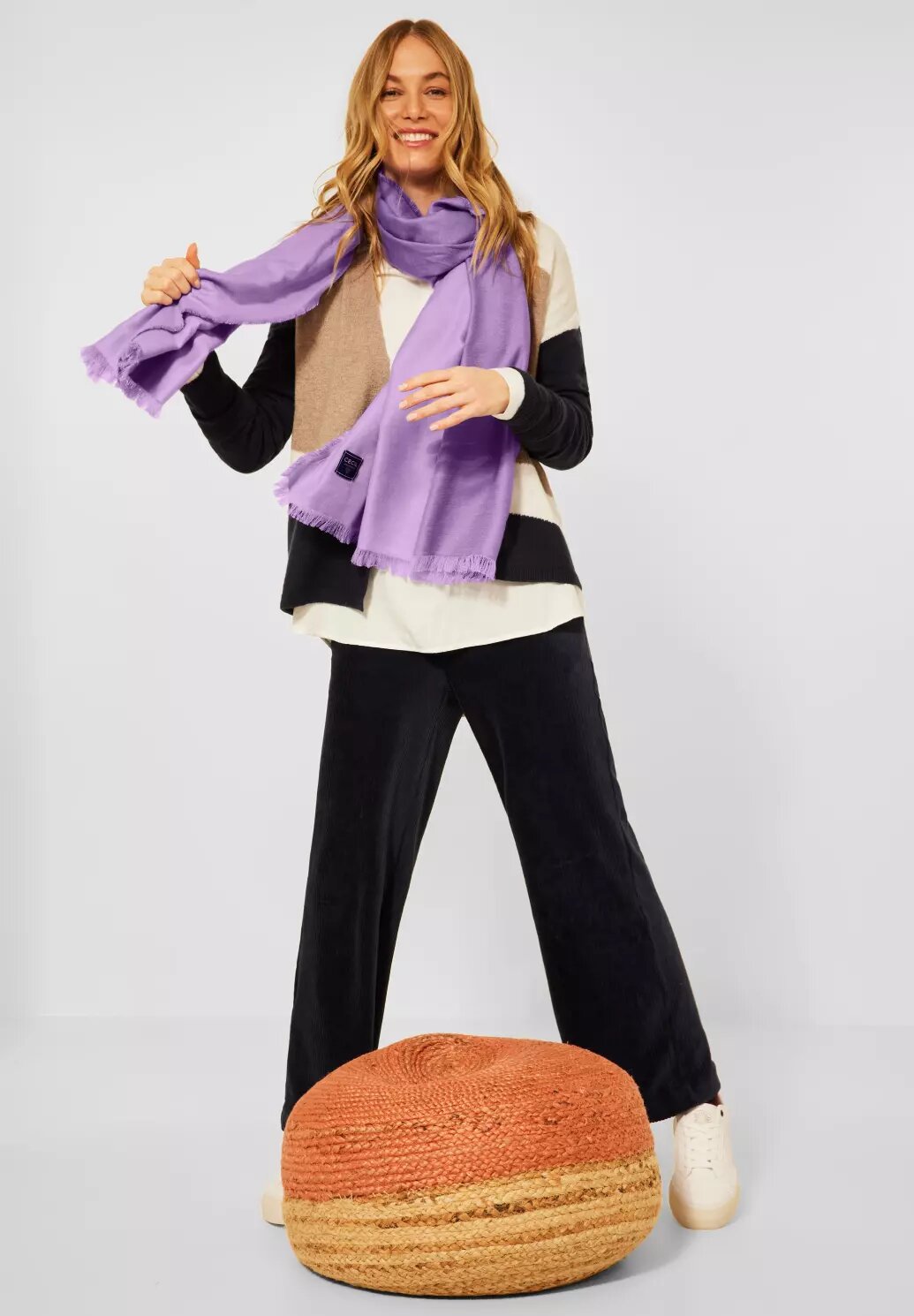 Šatka CECIL fialová