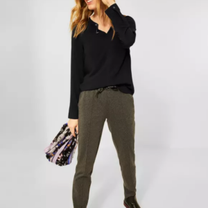 Blúzka čierna Cecil