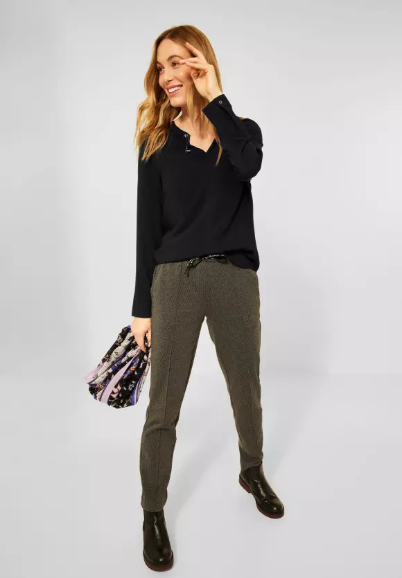 Blúzka čierna Cecil