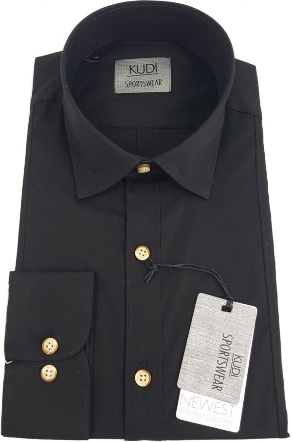 Košeľa čierna  KUDI