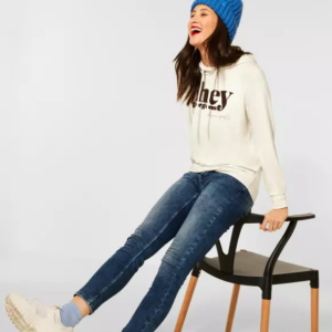 Mikina smotanová Street One