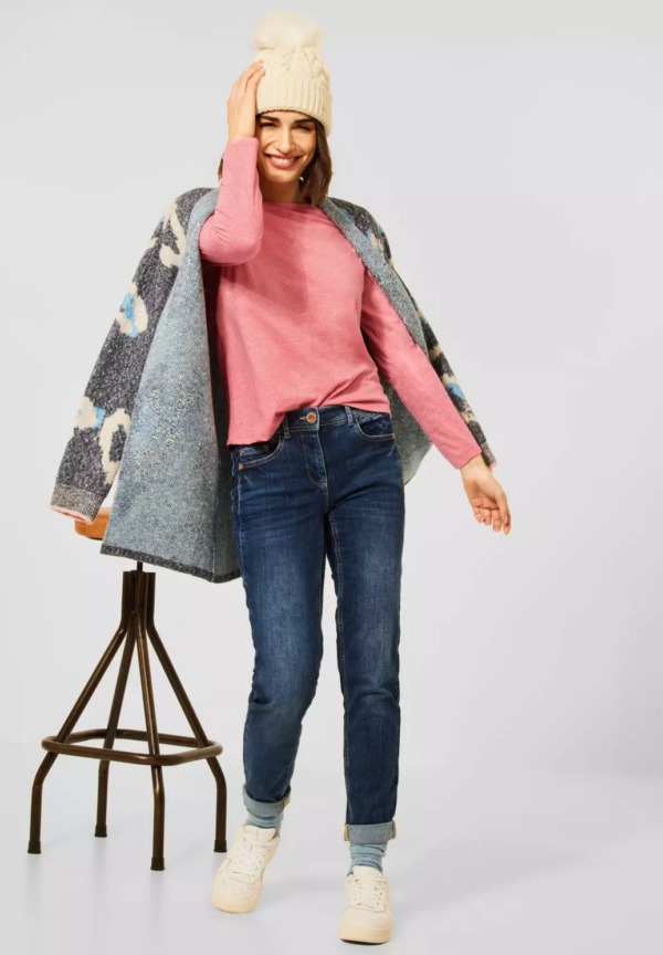 Tričko lososová Cecil