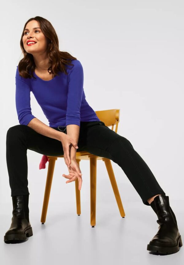 Top kráľovská-modrá Street One