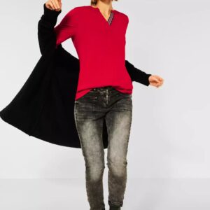 Top červená Street One