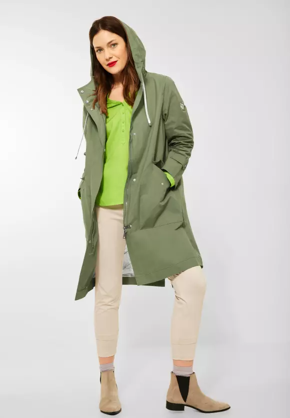 Plášť olivová Street One