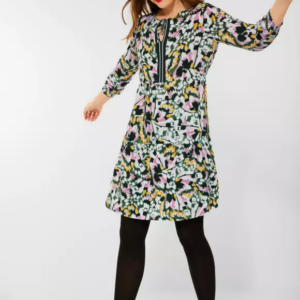 Šaty zelená-vzor Street One