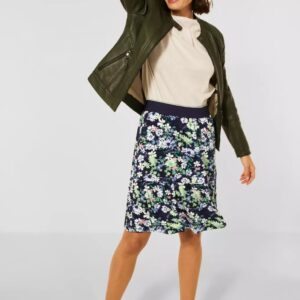 Sukňa tm.modrá-vzor Cecil