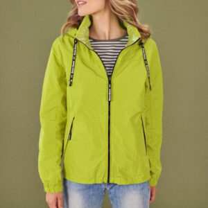 Obojstranná bunda limetka Green Goose