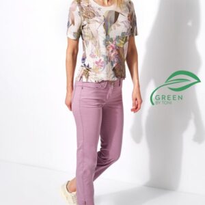 Nohavice fialová 7/8 Toni