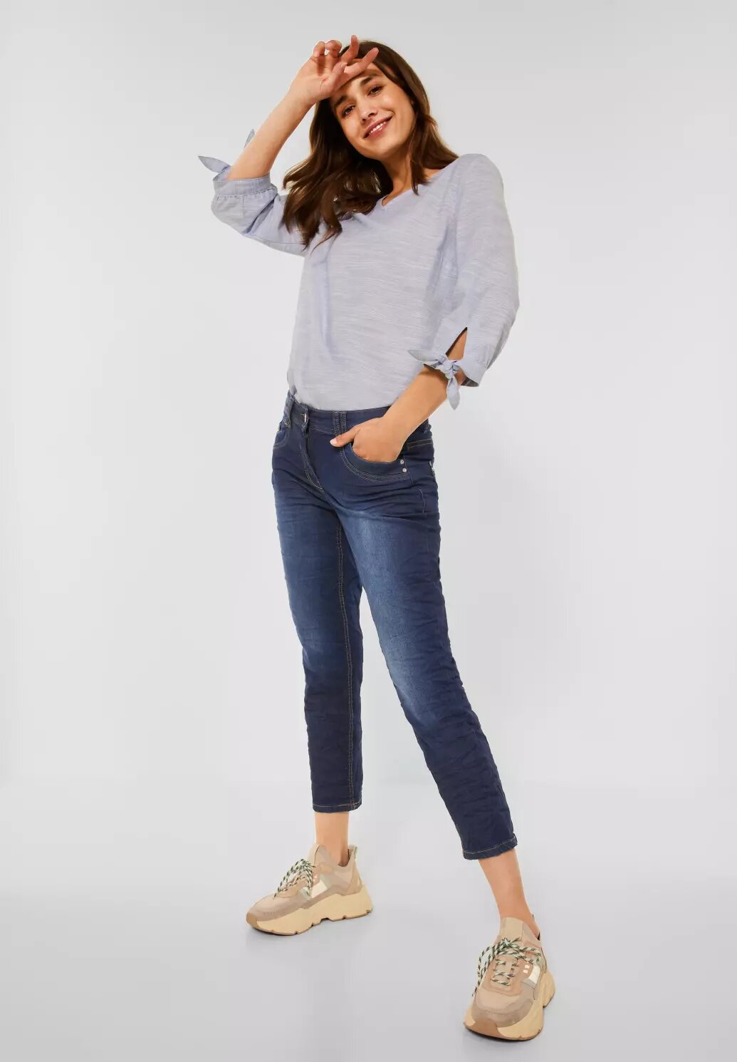 Rifle tm.modrá Cecil