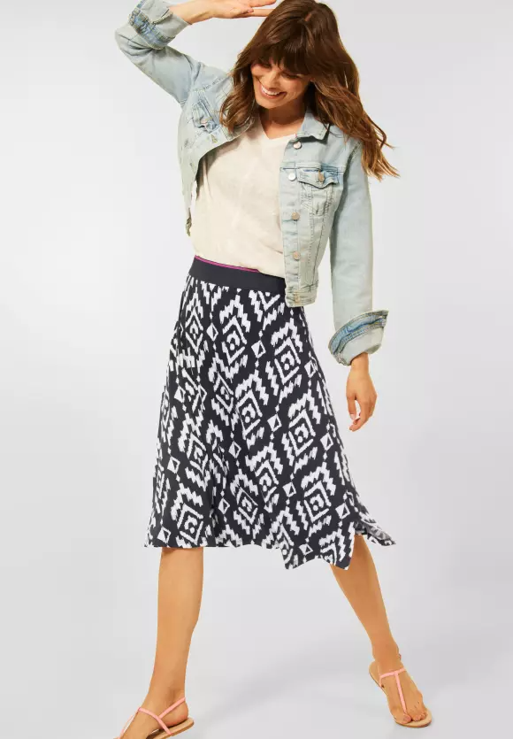 Sukňa antracit-vzor Cecil