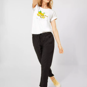 Tričko biela-potlač Cecil