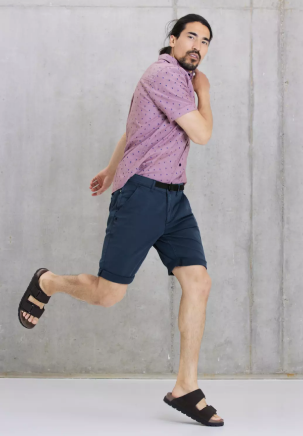 Bermudy modrá Street One