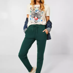 Nohavice smaragd Cecil